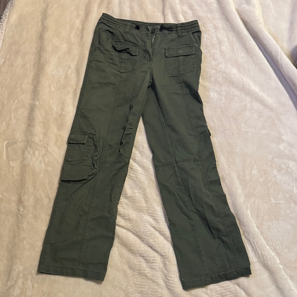 Green Cargo Pants